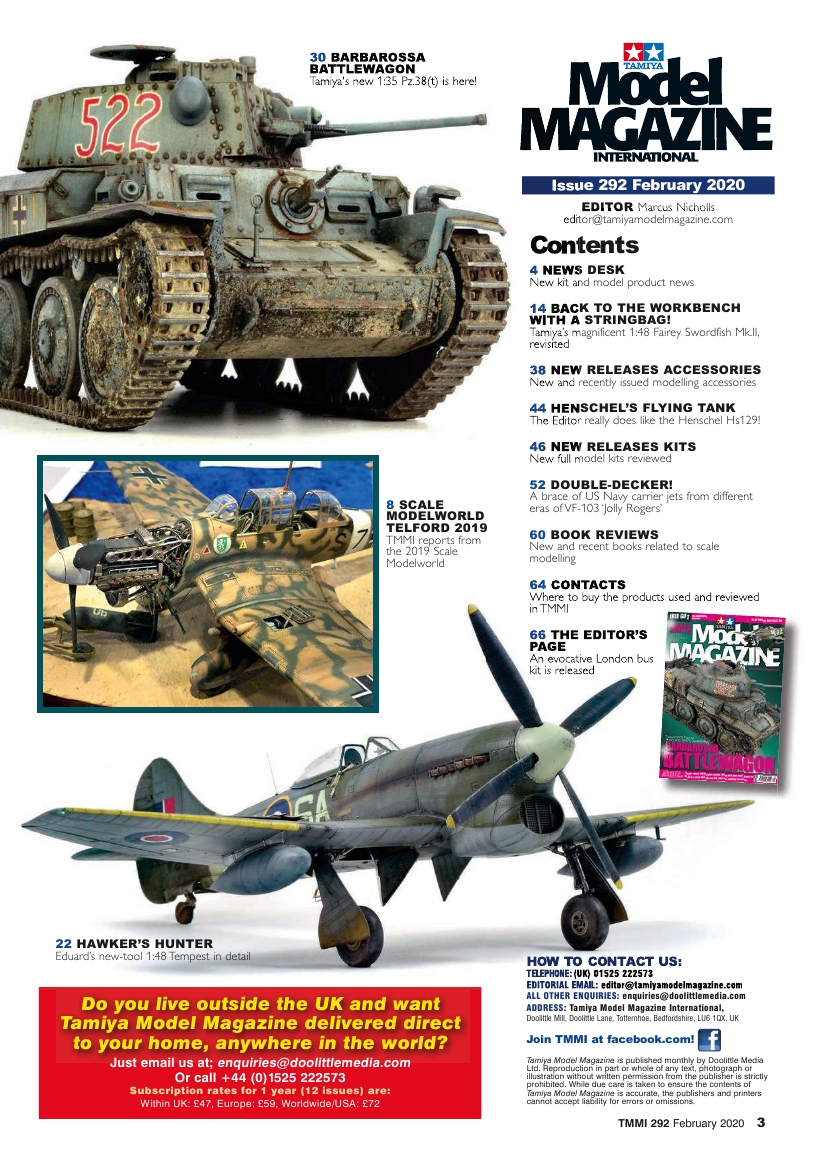 Tamiya Model Magazine 292 (2020-02)